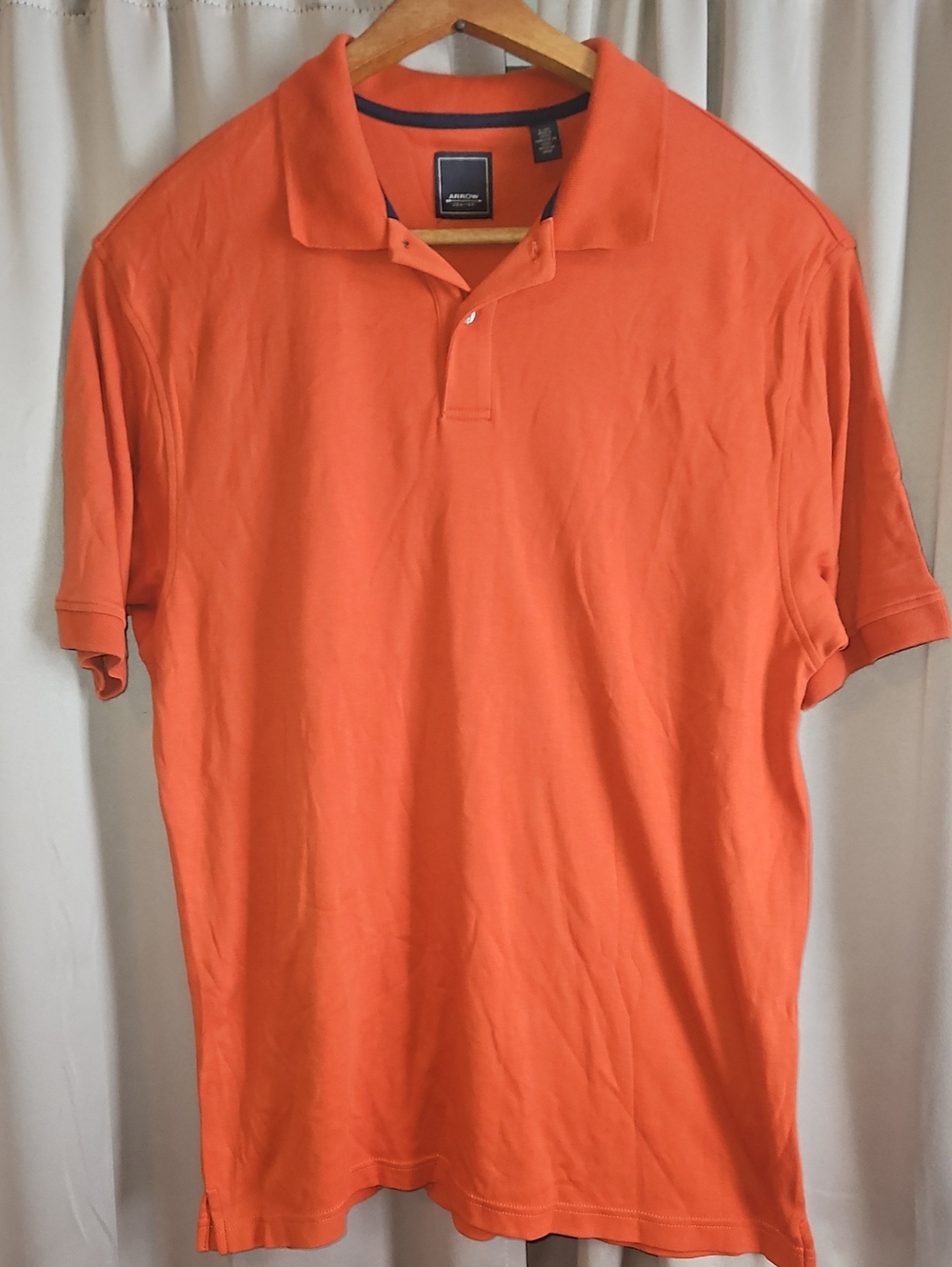 Arrow Men’s Orange Polo Shirt – Short Sleeve Classic